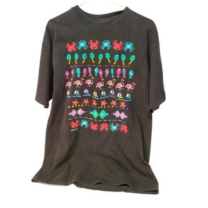 Vintage 90s Single Stitch Beach/Tropical Tee